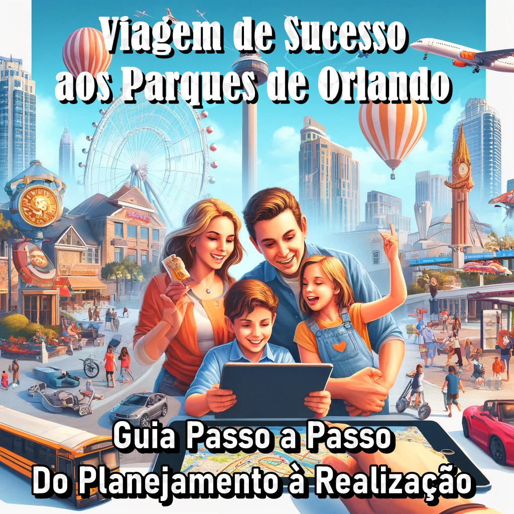 Guia Digital Viagem de Sucesso aos Parques de Orlando